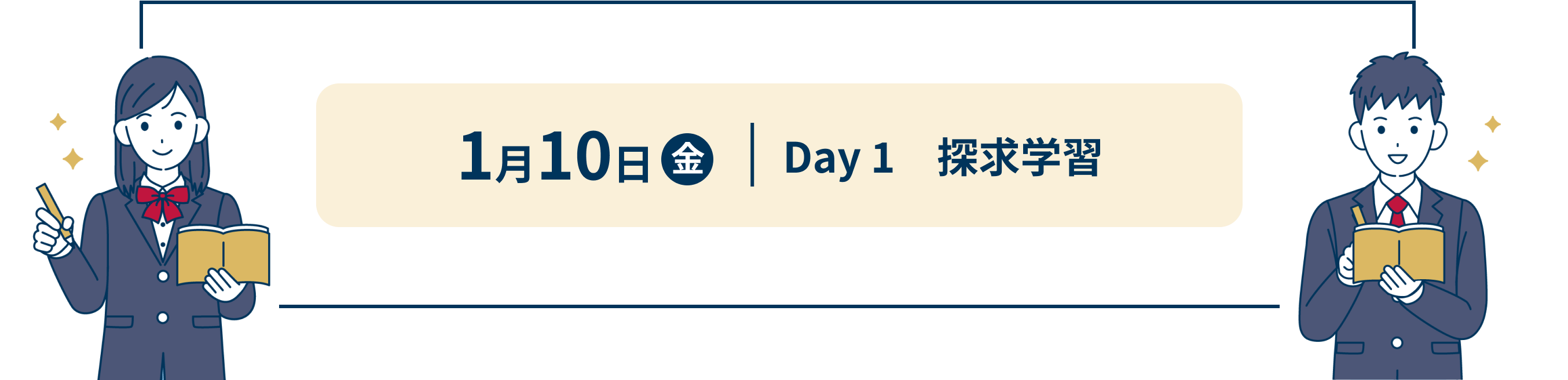 1月10日 金 Day 1　探求学習